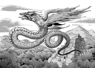 “羽蛇神”墨西哥古代印第安人崇拜的神（一）